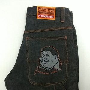 Platinum Fubu FAT ALBERT Baggy Shorts